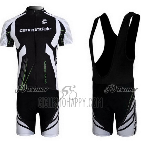 Cannondale Cycling Jersey Bib Short 2012 Men Short Sleeve Black